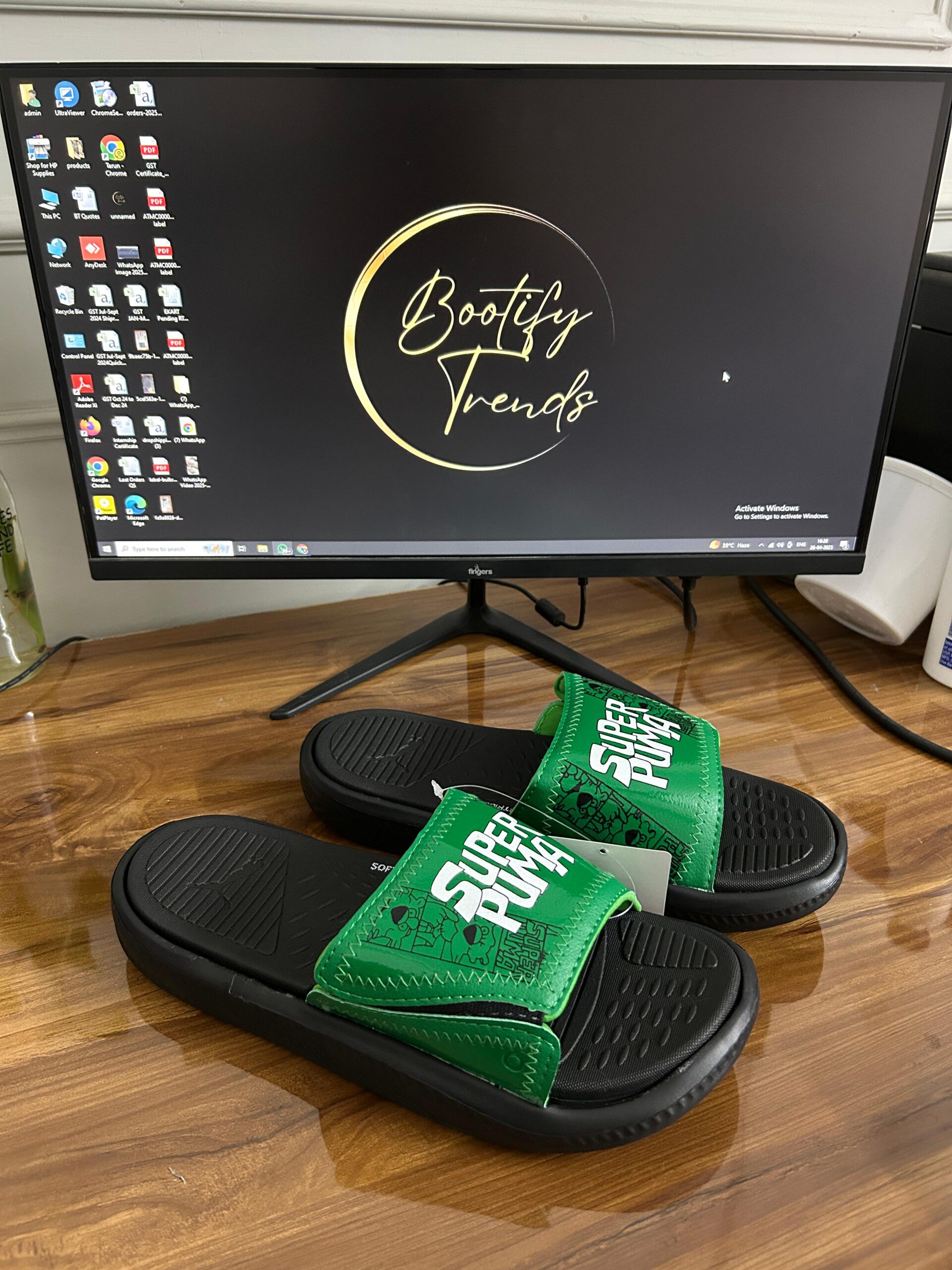 # SoftRide Pro 24 Super Slides (Green)