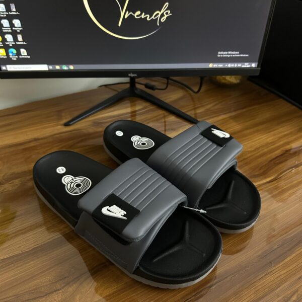 # Off Court Adjust Slides #1 (Black/Grey)