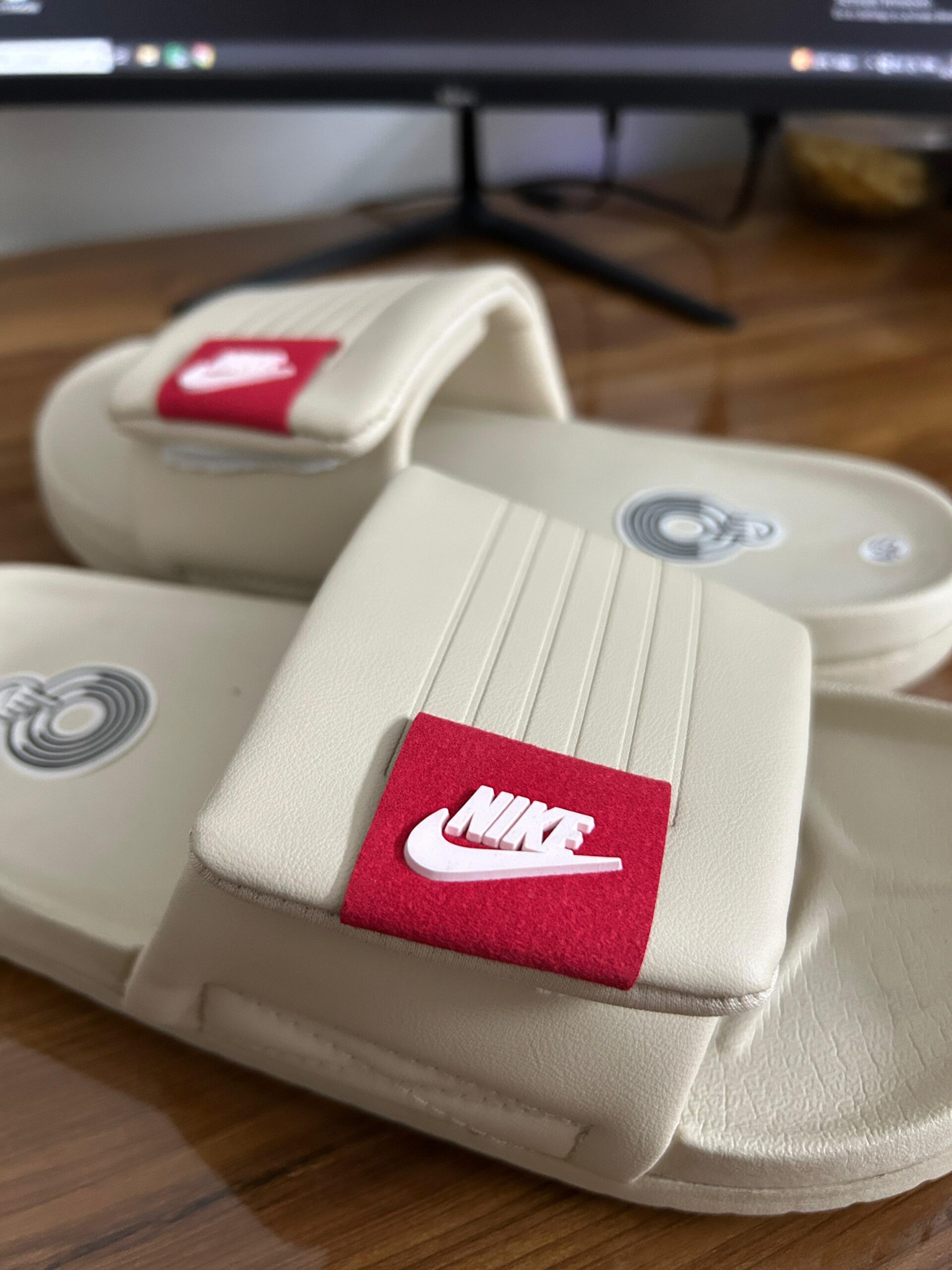 # Off Court Adjust Slides #1 (Beige)