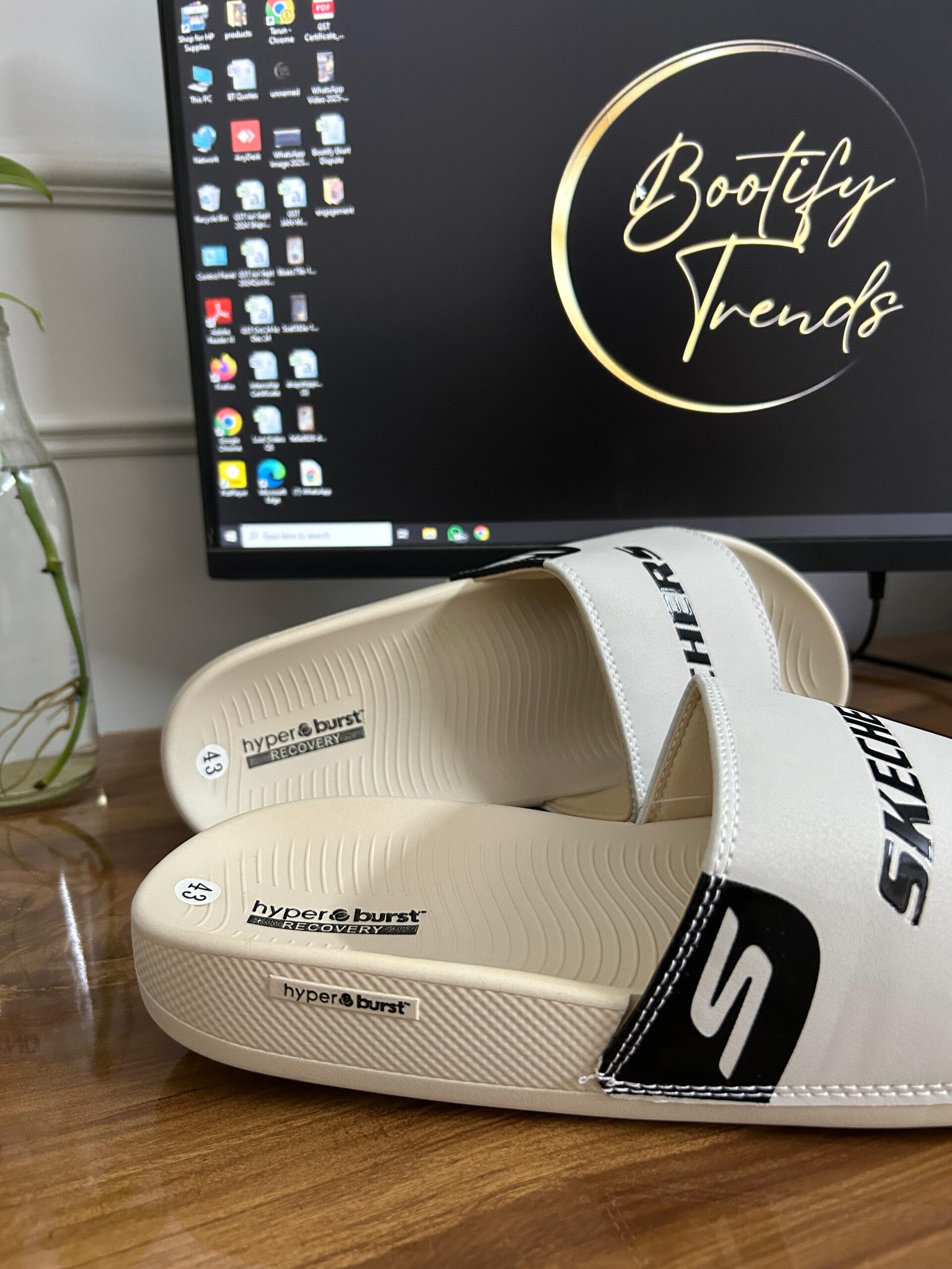 Hyper Burst Recovery Slides (Off-White)