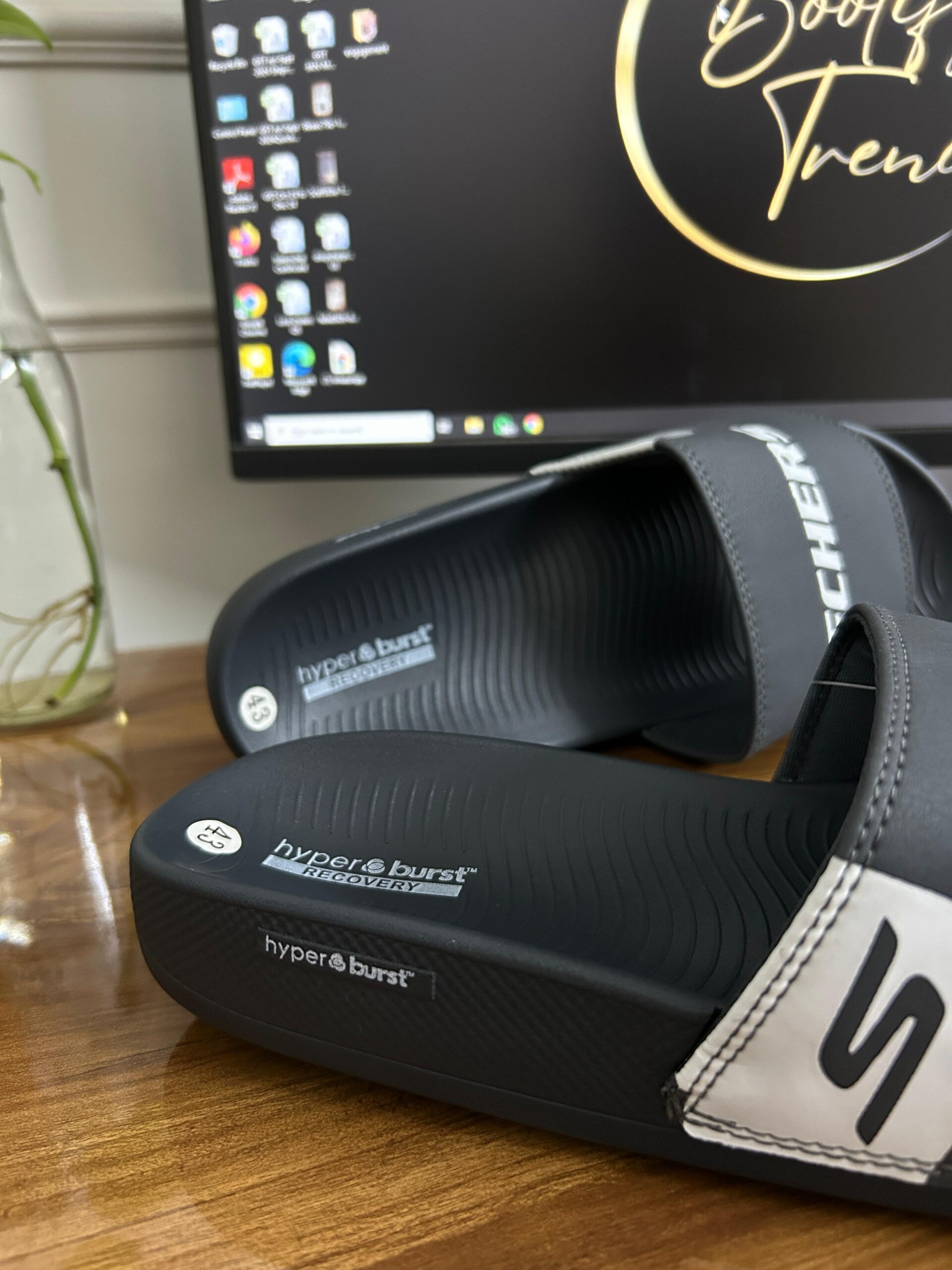 Hyper Burst Recovery Slides (Grey)