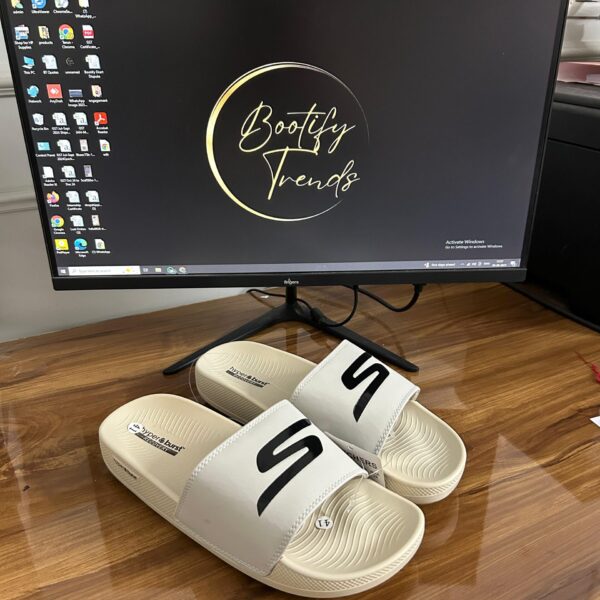 Hyper Burst Recovery Logo Slides (Off-White)