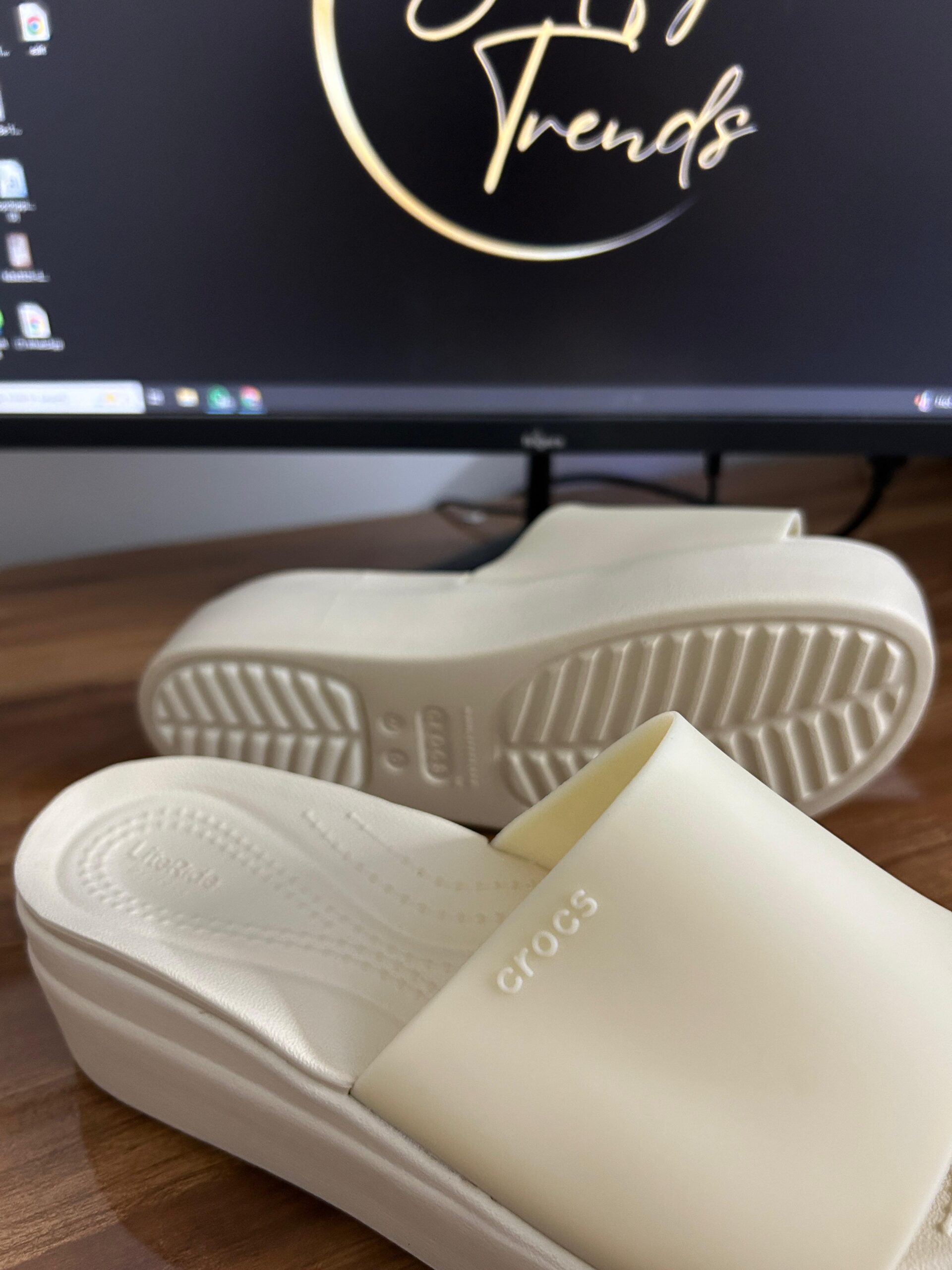 Brooklyn Women Slides (Beige)