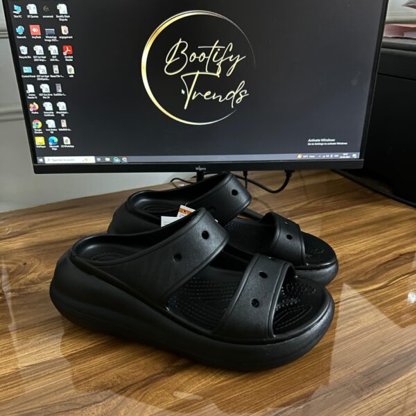 Crush Women Sandal (Black)