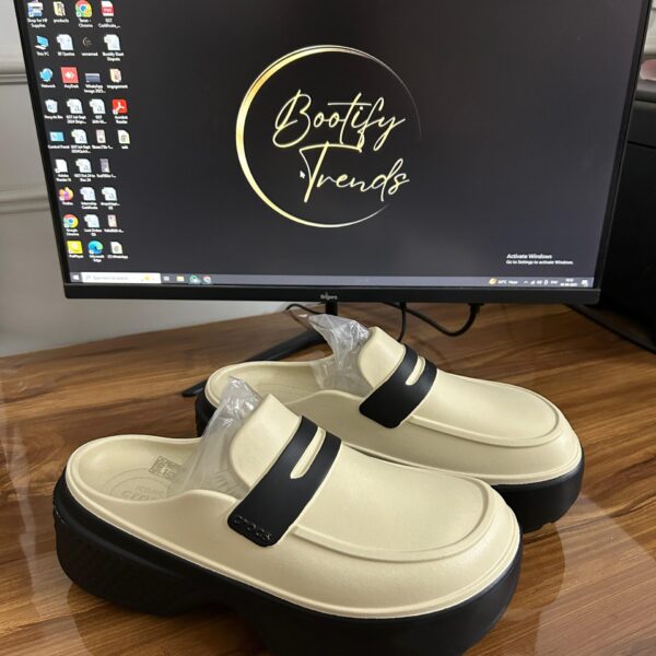 Women Stomp Loafer (Beige)