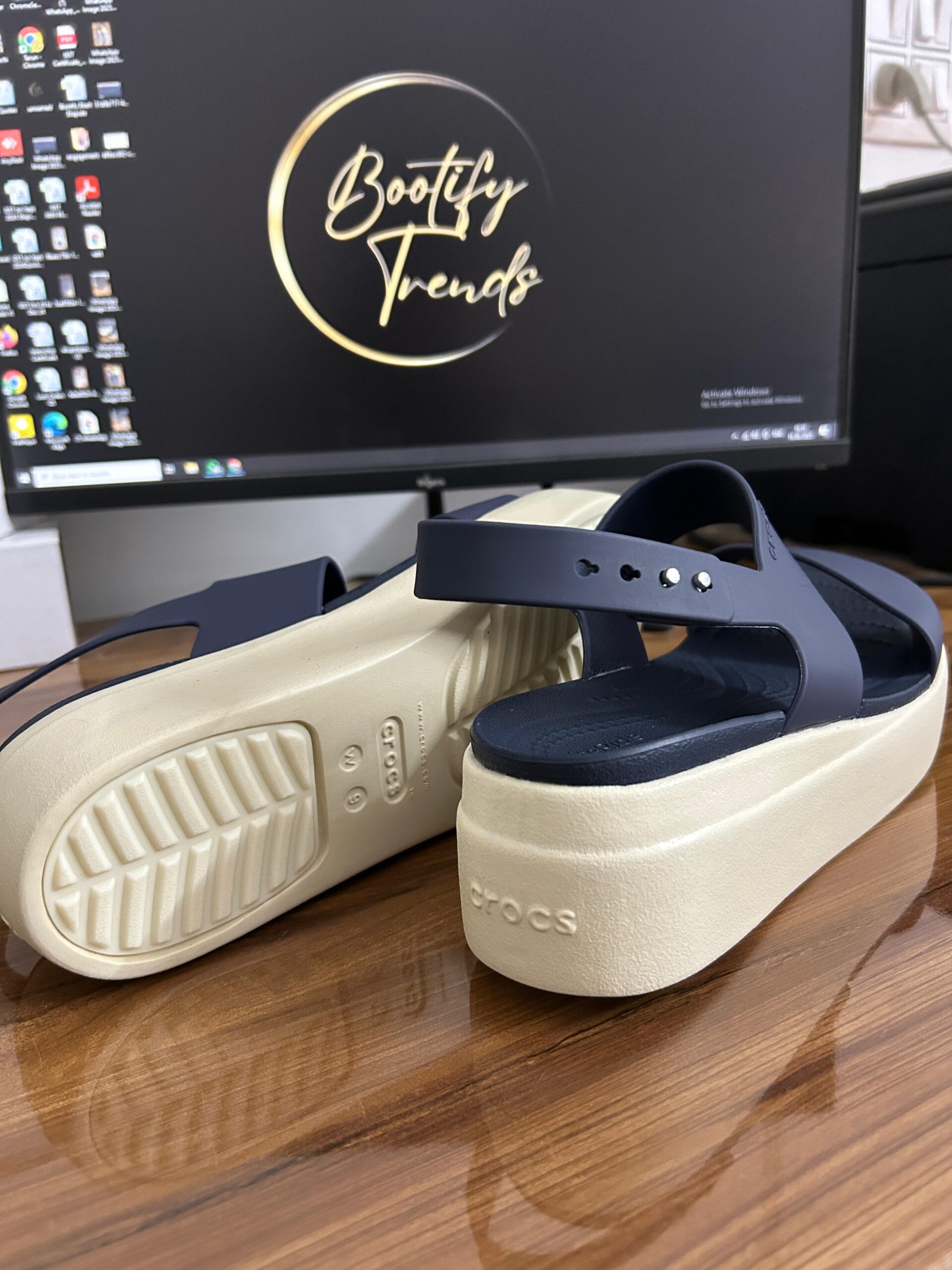 Brooklyn 4U Low Sandal (Navy) - Image 3