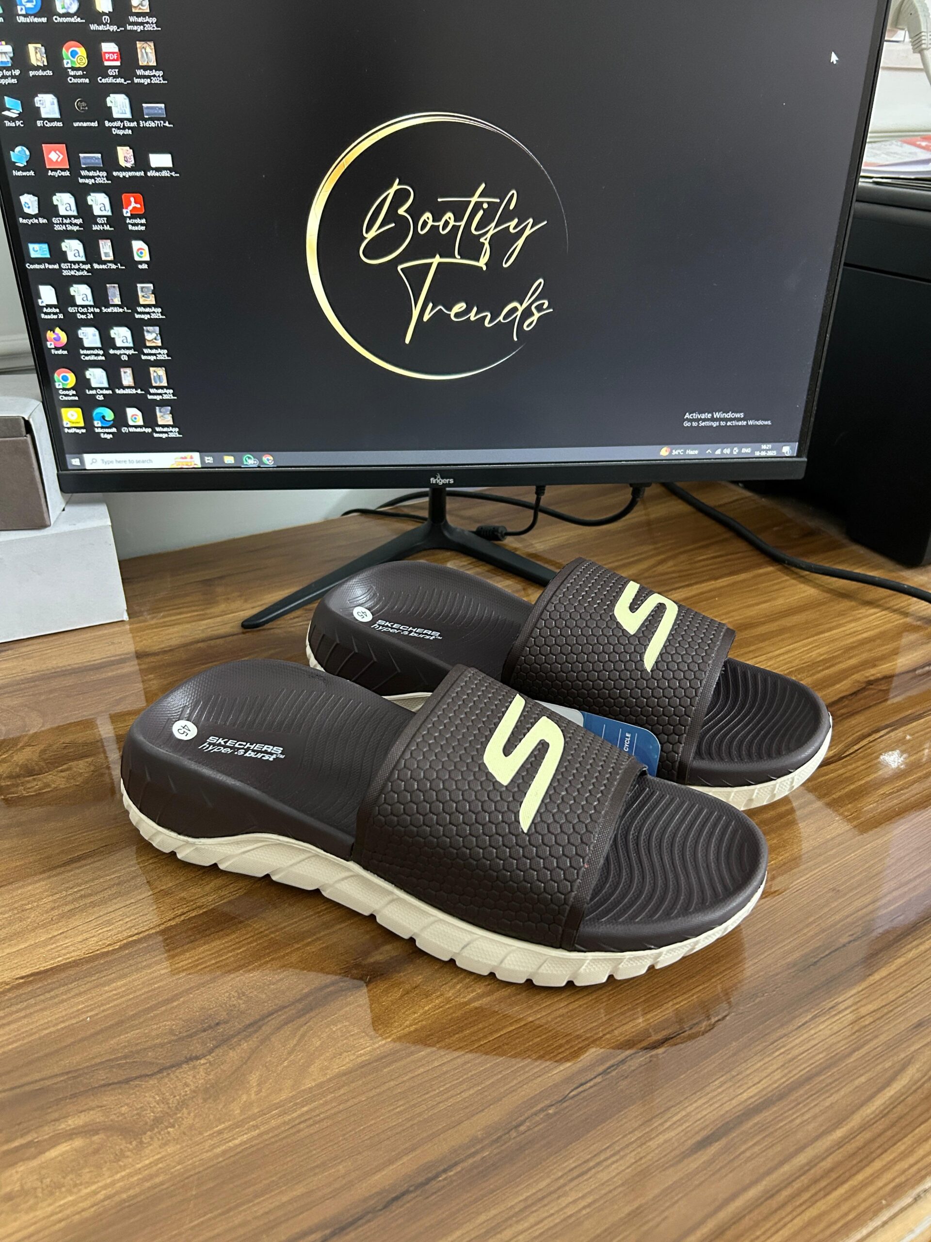 Hyper Burst Recovery Slide Wild Side (Brown)