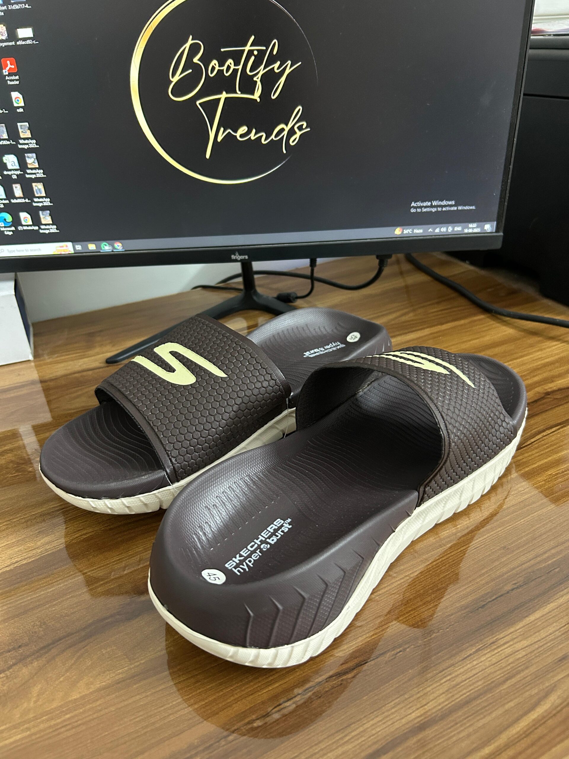 Hyper Burst Recovery Slide Wild Side (Brown)