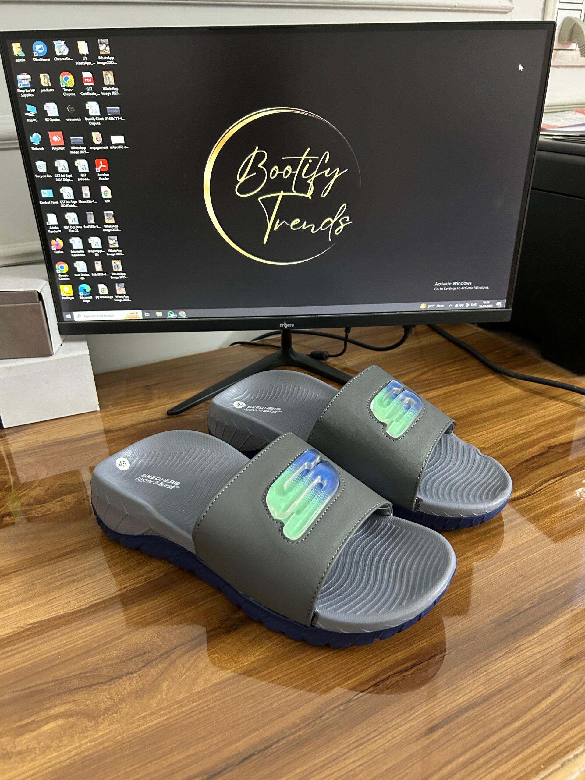 Hyper Burst Recovery Slide Wild Side (Grey)