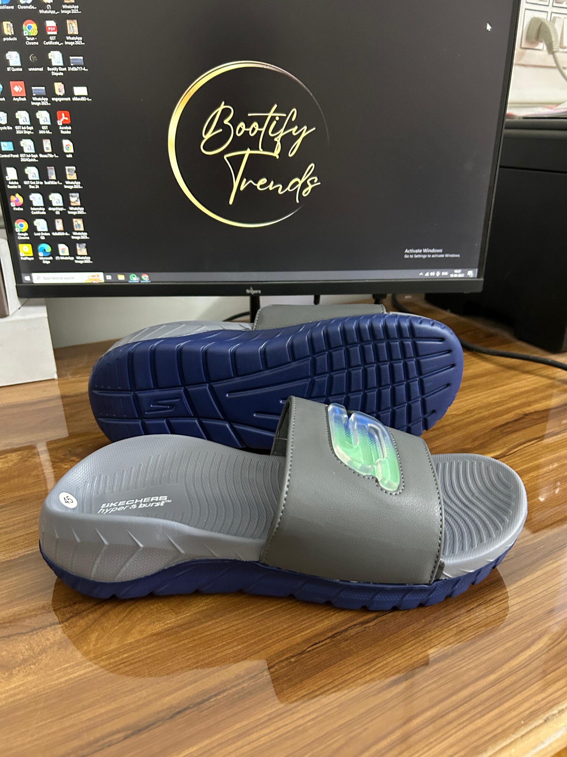 Hyper Burst Recovery Slide Wild Side (Grey)