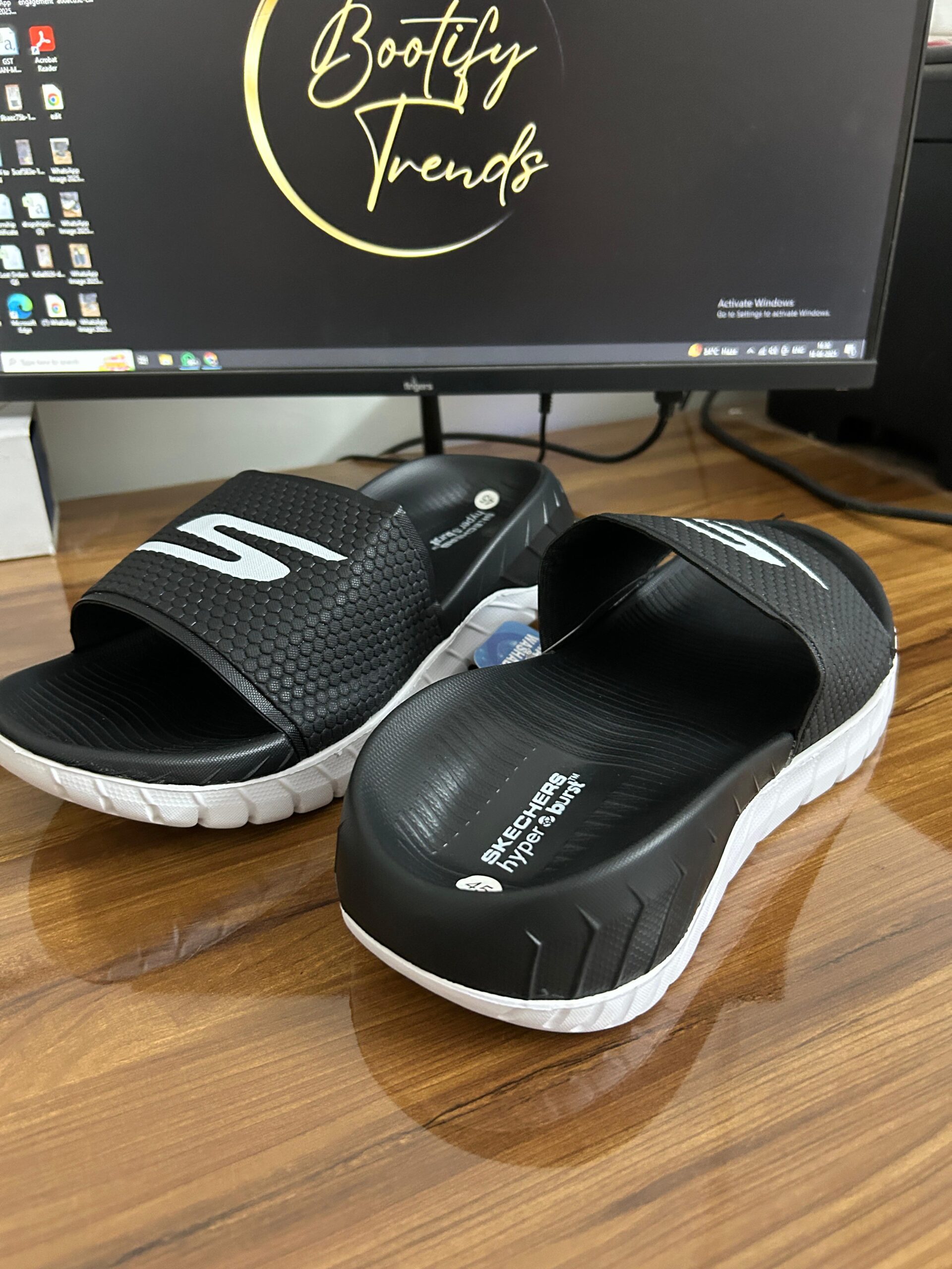 Hyper Burst Recovery Slide Wild Side (Black)