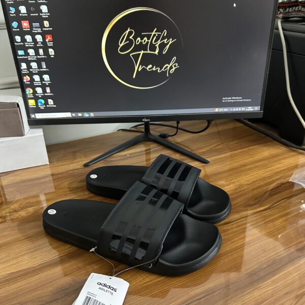Adilette Slides (Full Black)