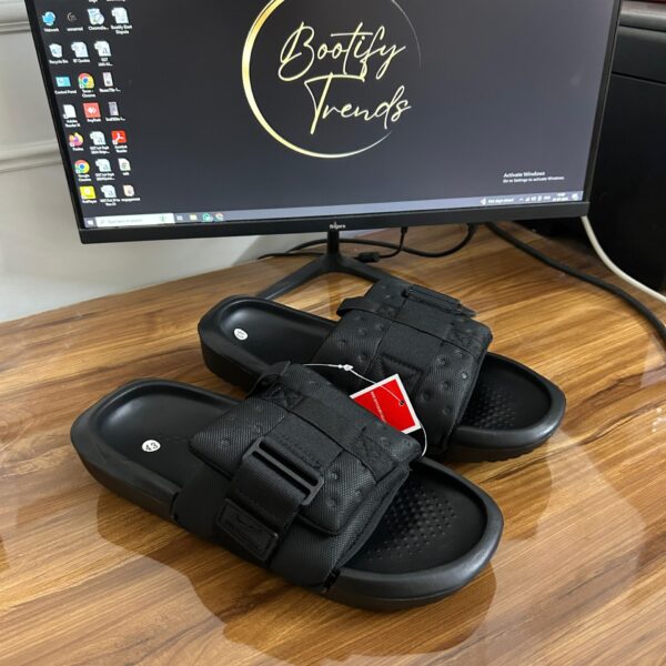 # Off Court Adjust Sport Wear Slides (Black)