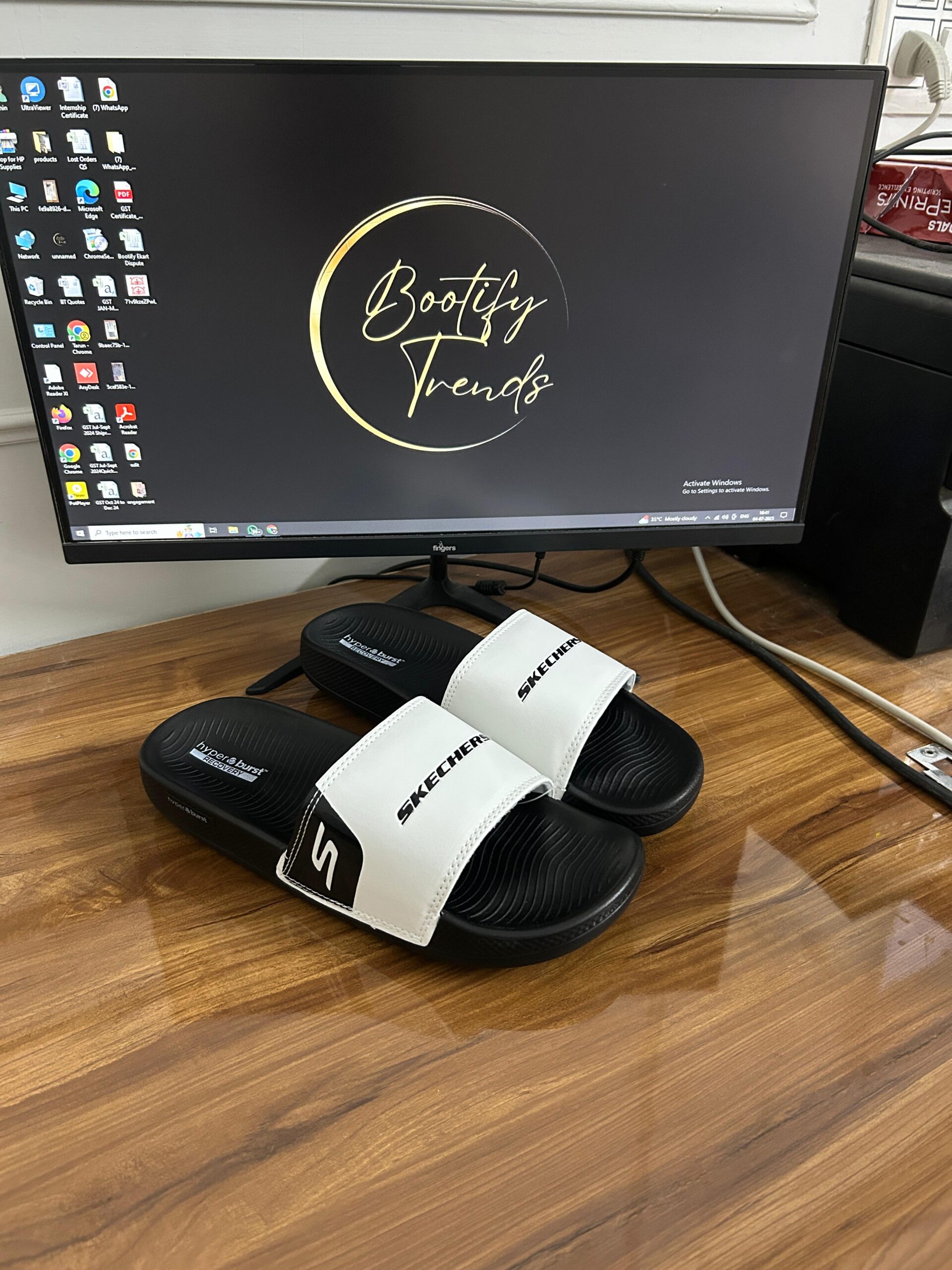 Hyper Burst Recovery Slide (Black/White)