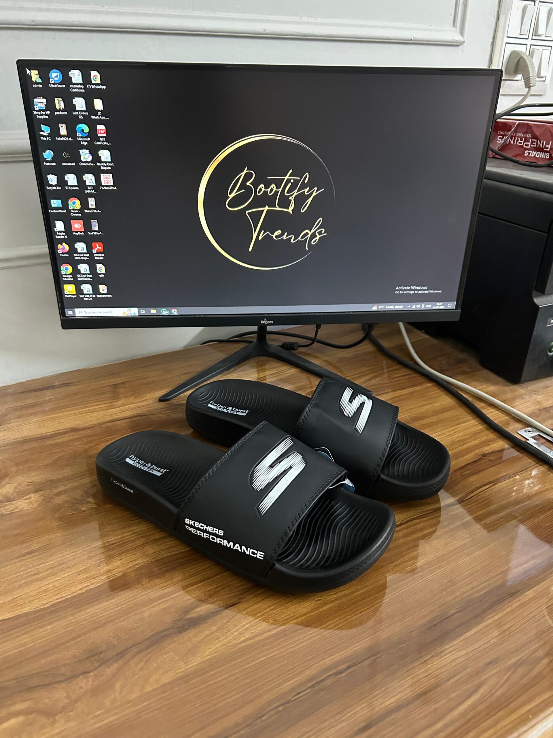 Hyper Burst Performance Slides (Black)