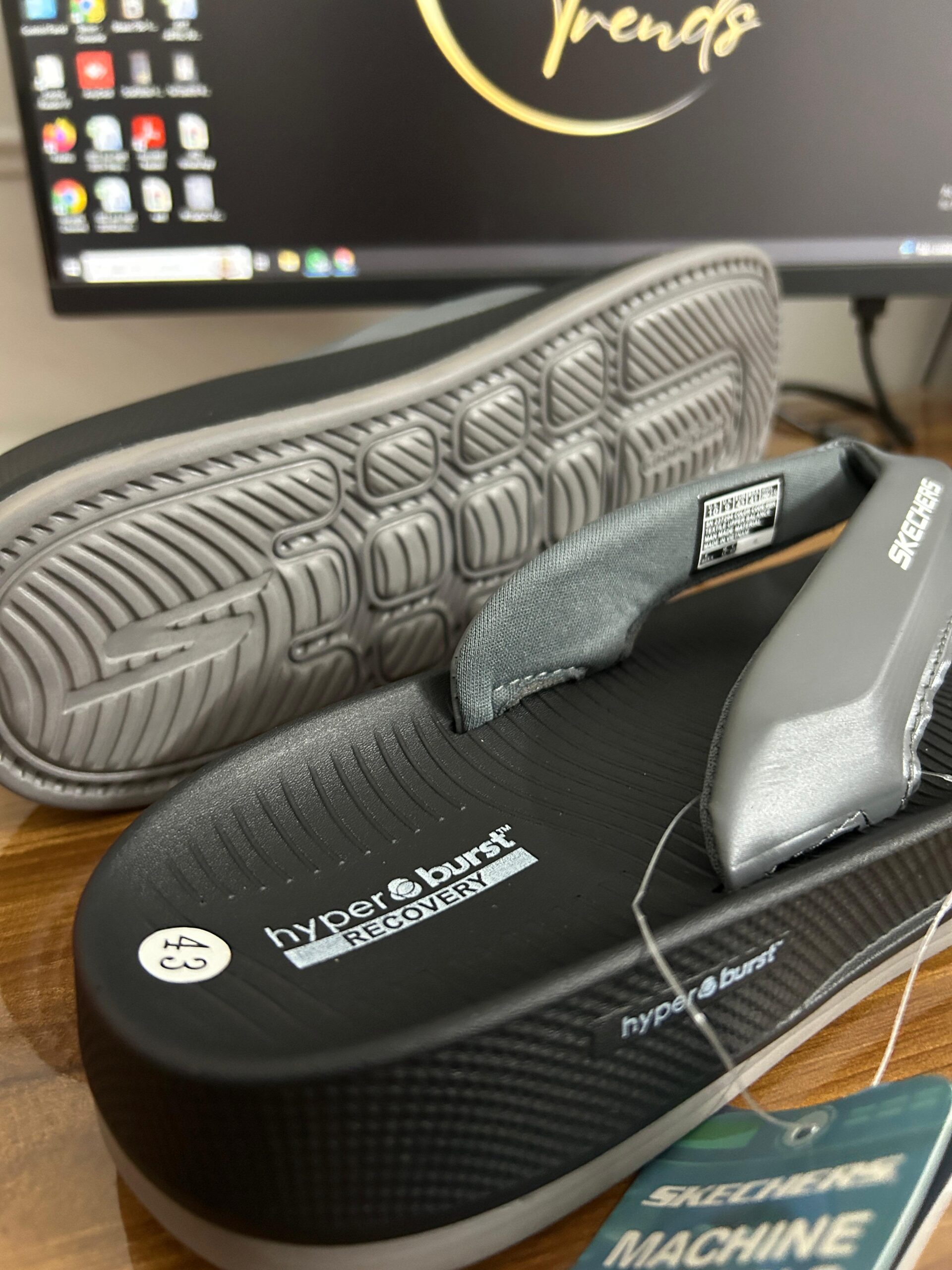 Hyper Simplex Slides (Black/Grey)