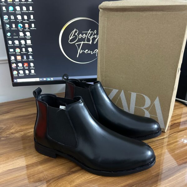 Zara Chelsea Boots (Black)