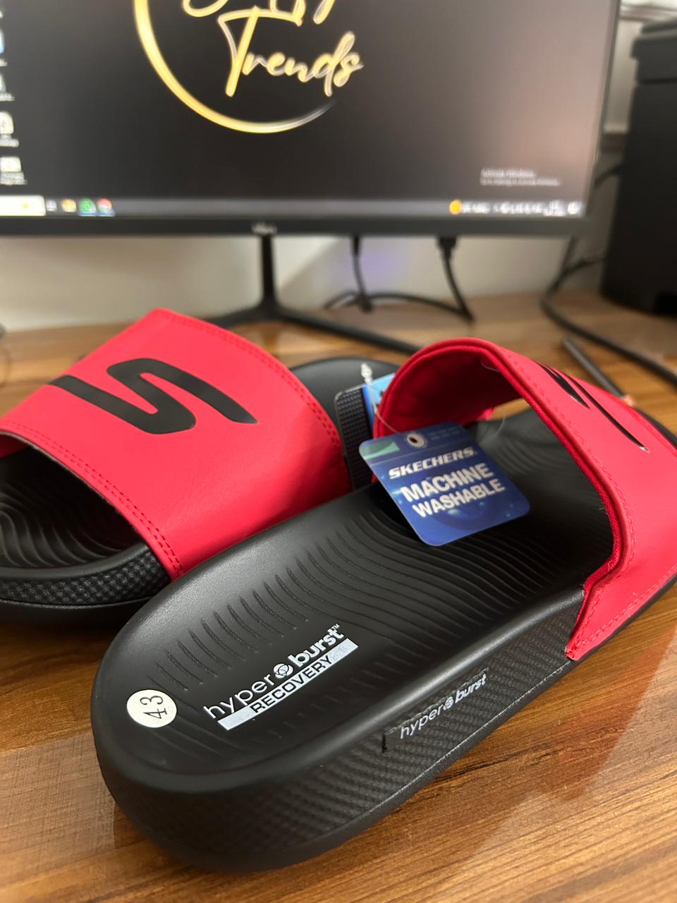 Hyper Burst Recovery Logo Slide (Red)