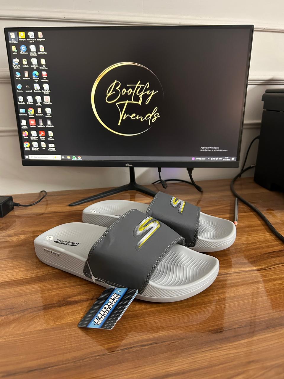 Hyper Burst Performance Slides (Grey)