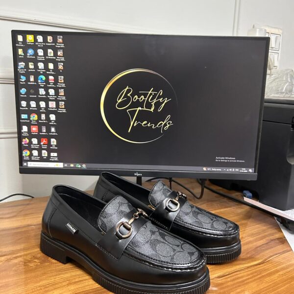 Coach Signature Brooks Loafer (Black)